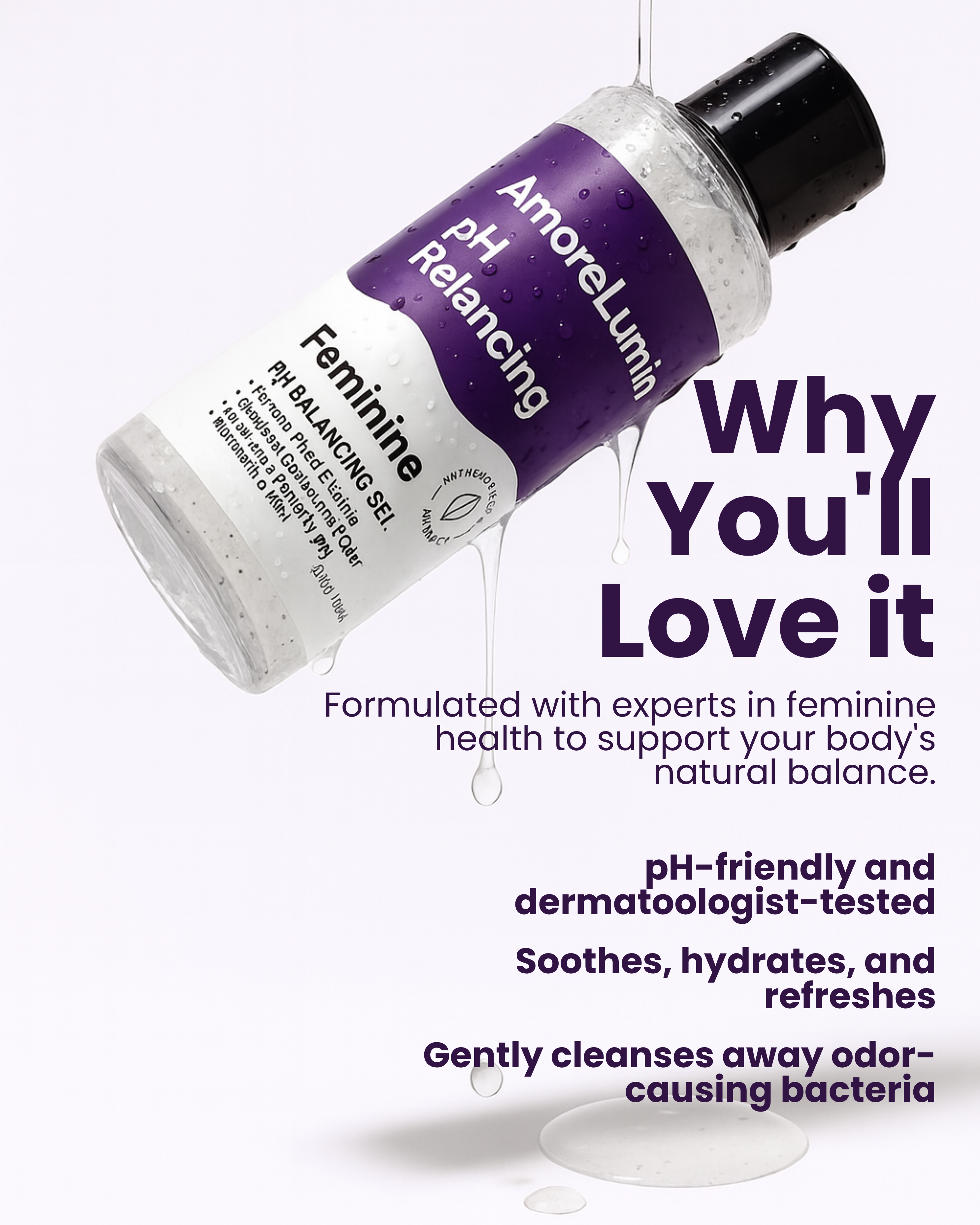 AmoreLumin® | pH-Balanced Vulva Cleanser