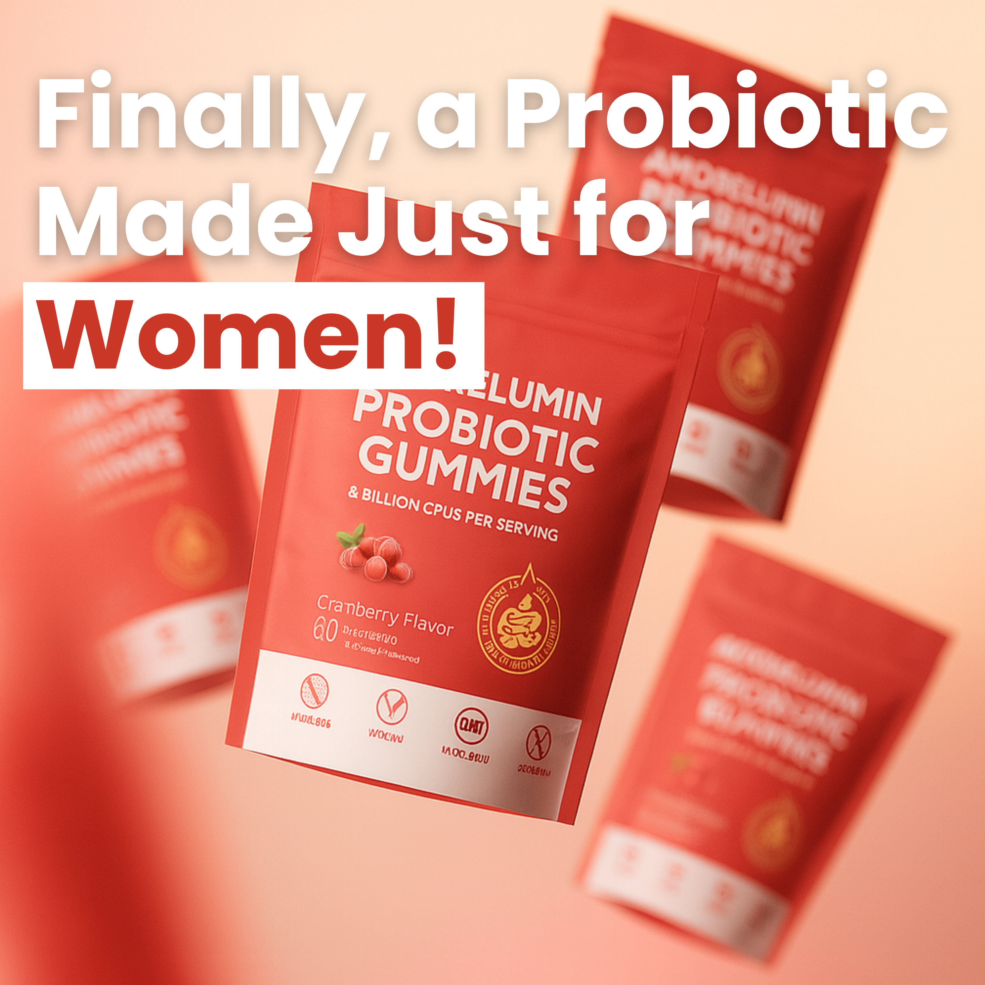 AmoreLumin® | Bloating Probiotic Gummies