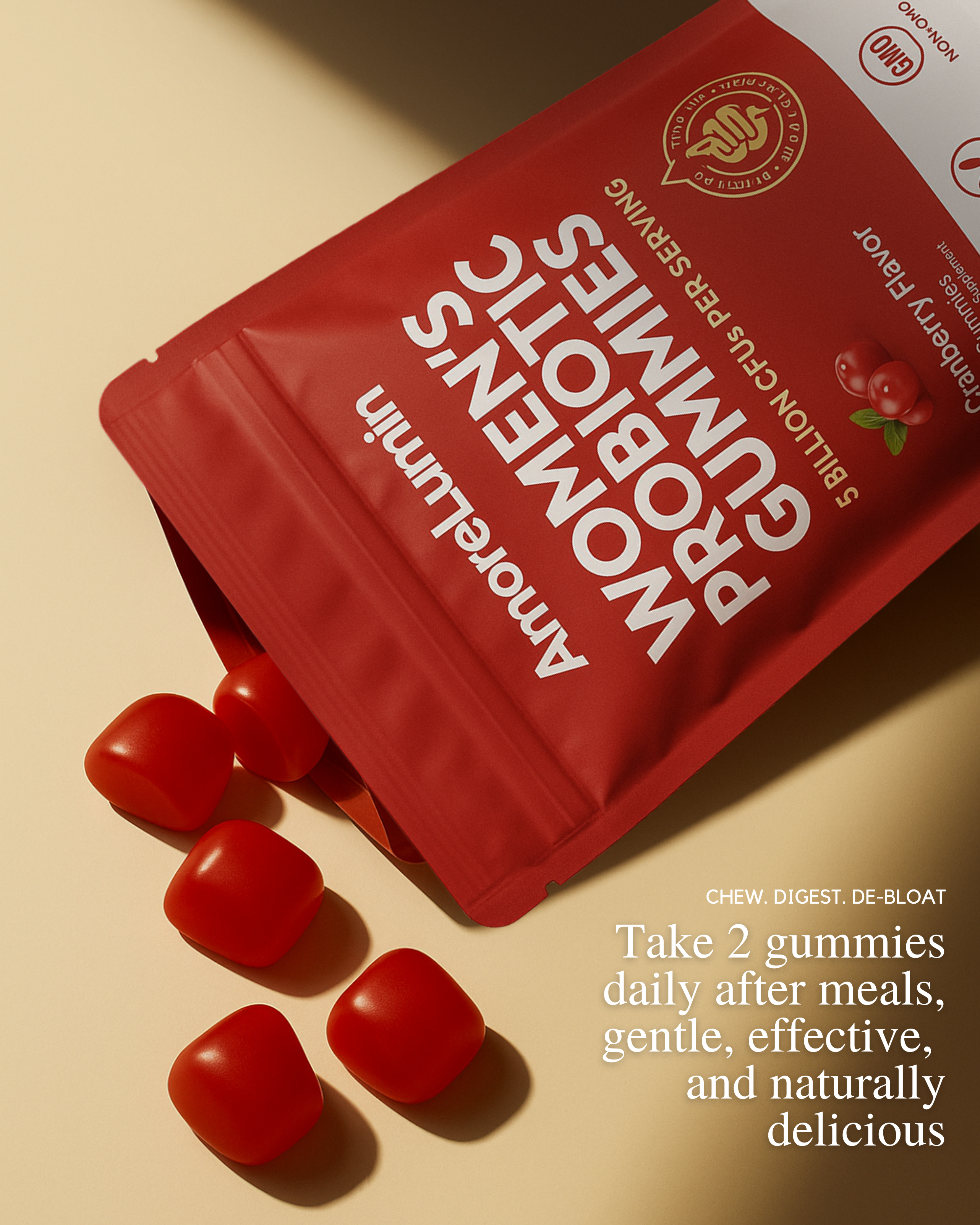 Bloating Relief & Digestion Probiotic Gummies