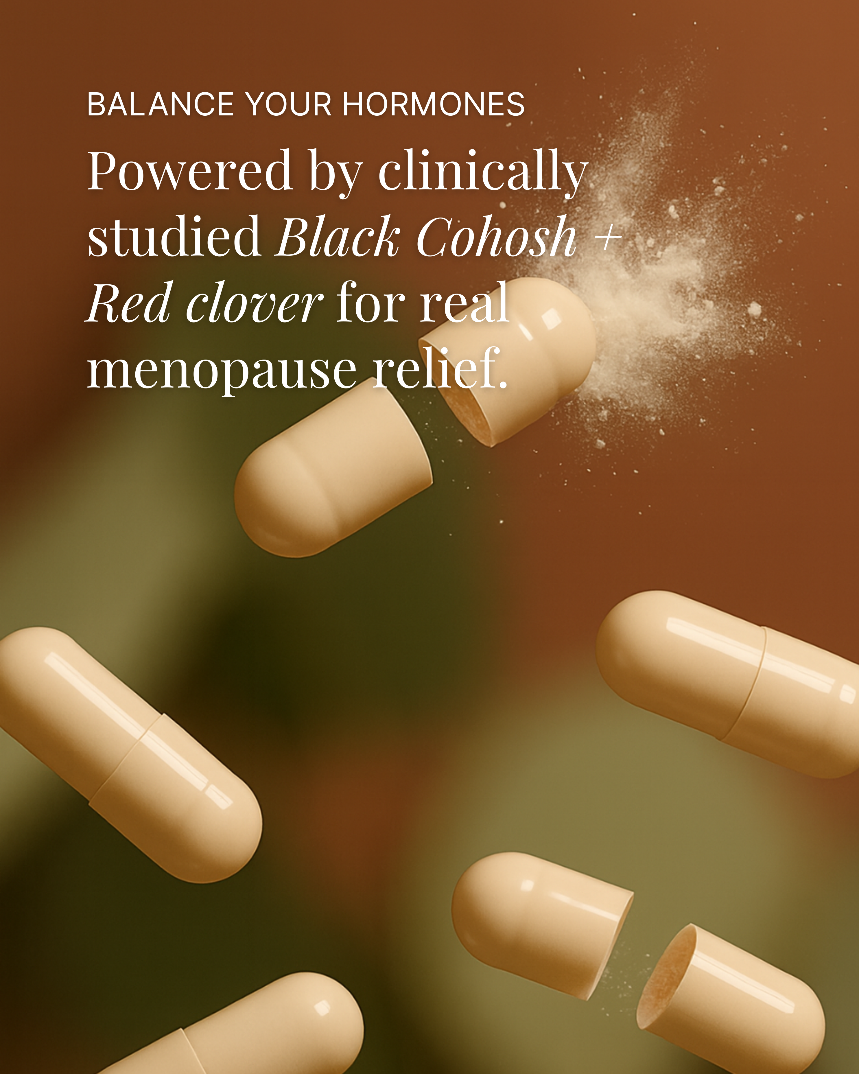 Menopause Relief & Hormone Balance Supplements