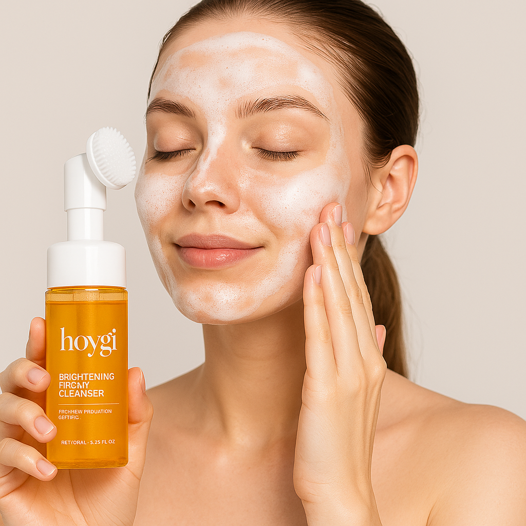 AmoreLumin™ X Hoygi Turmeric Foam Cleanser | Anti-Acne