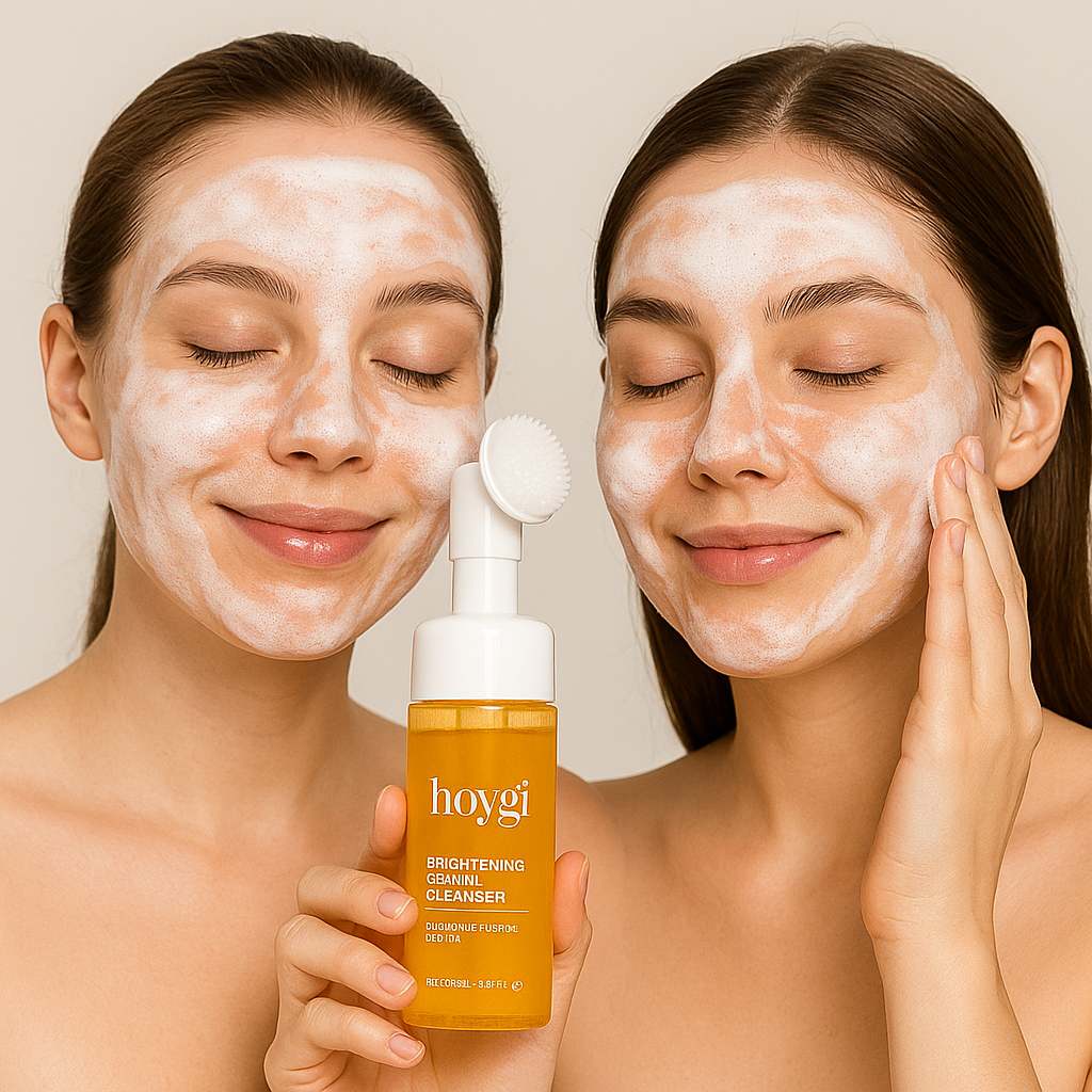 AmoreLumin™ X Hoygi Turmeric Foam Cleanser | Anti-Acne