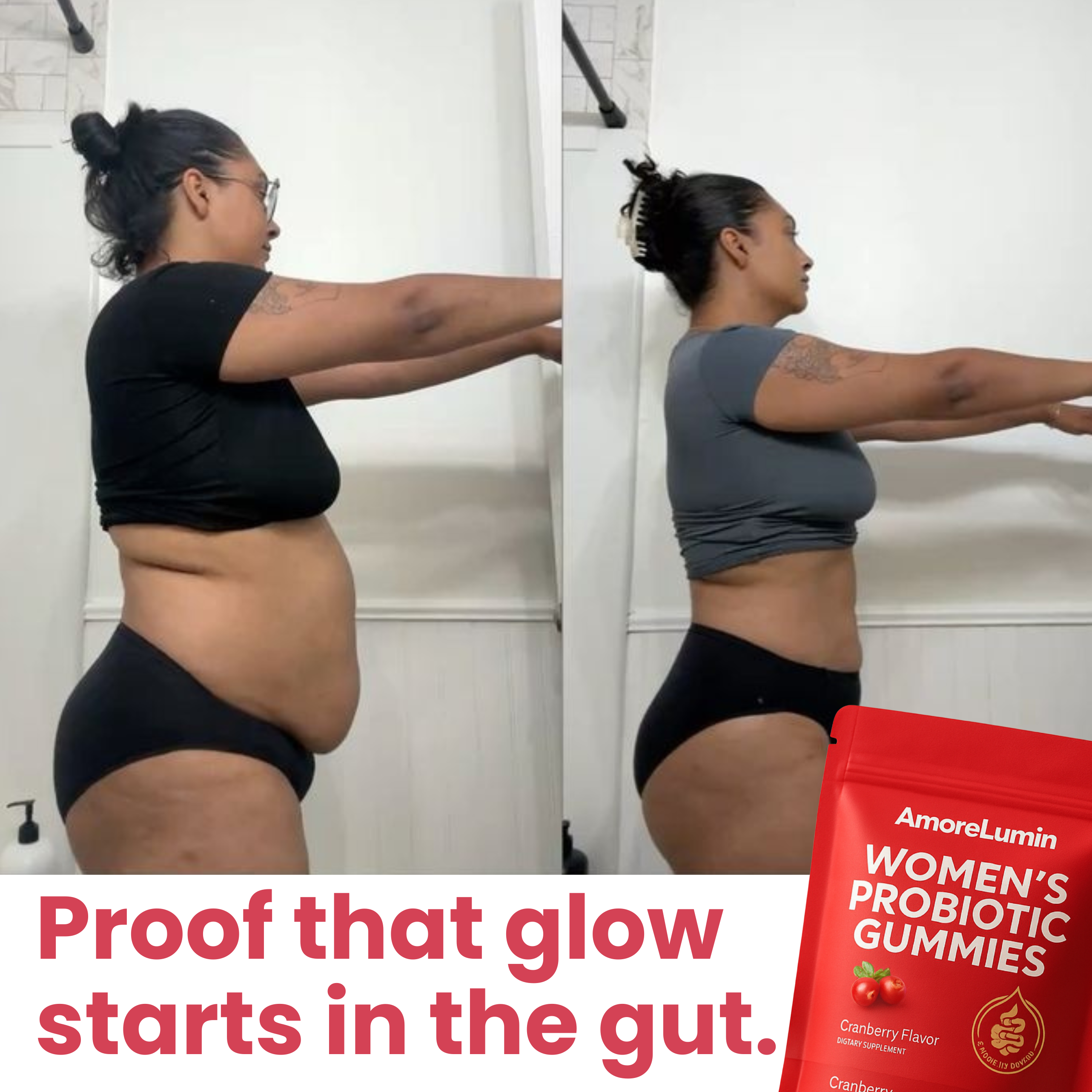 AmoreLumin® | Bloating Probiotic Gummies