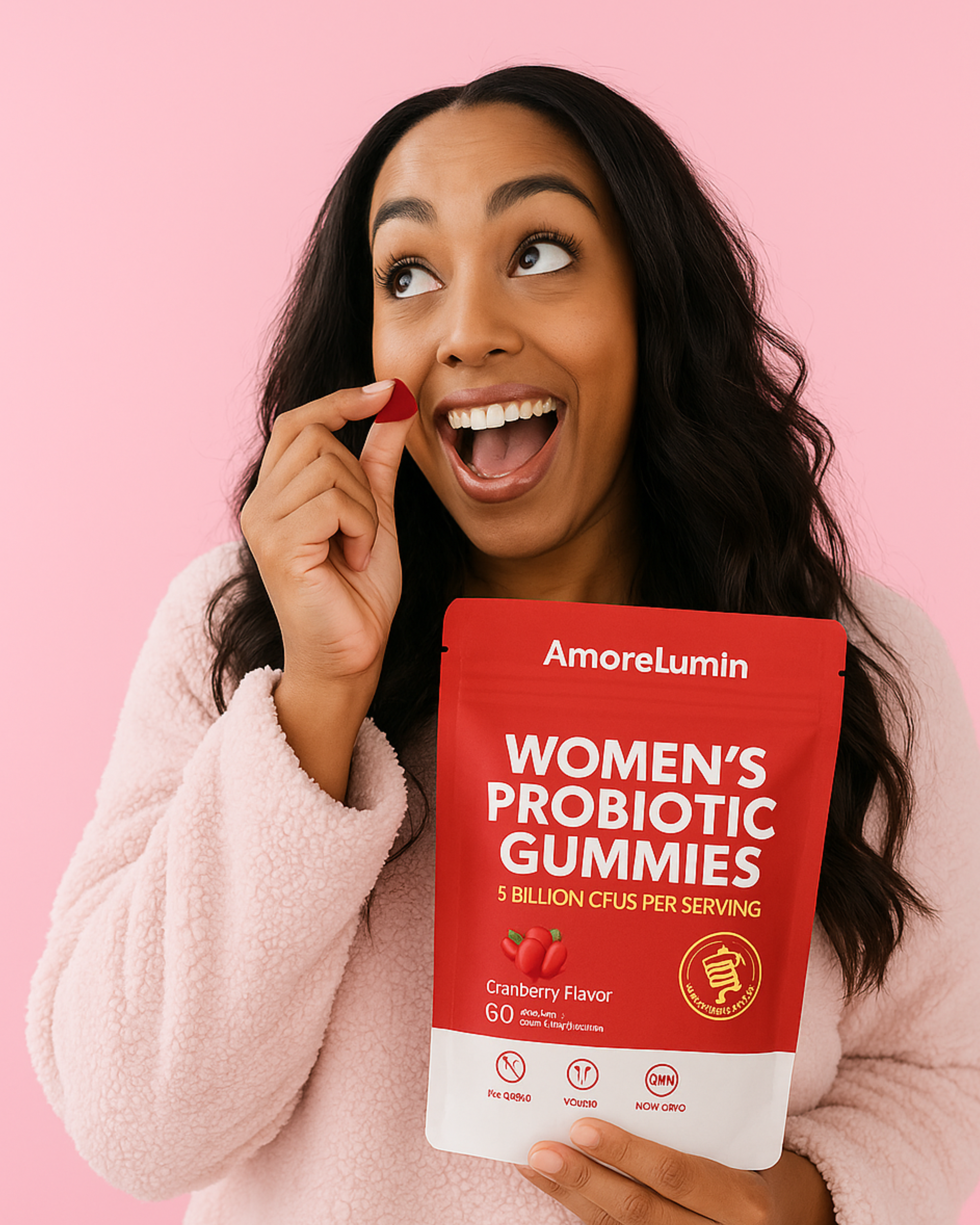 AmoreLumin® | Bloating Probiotic Gummies