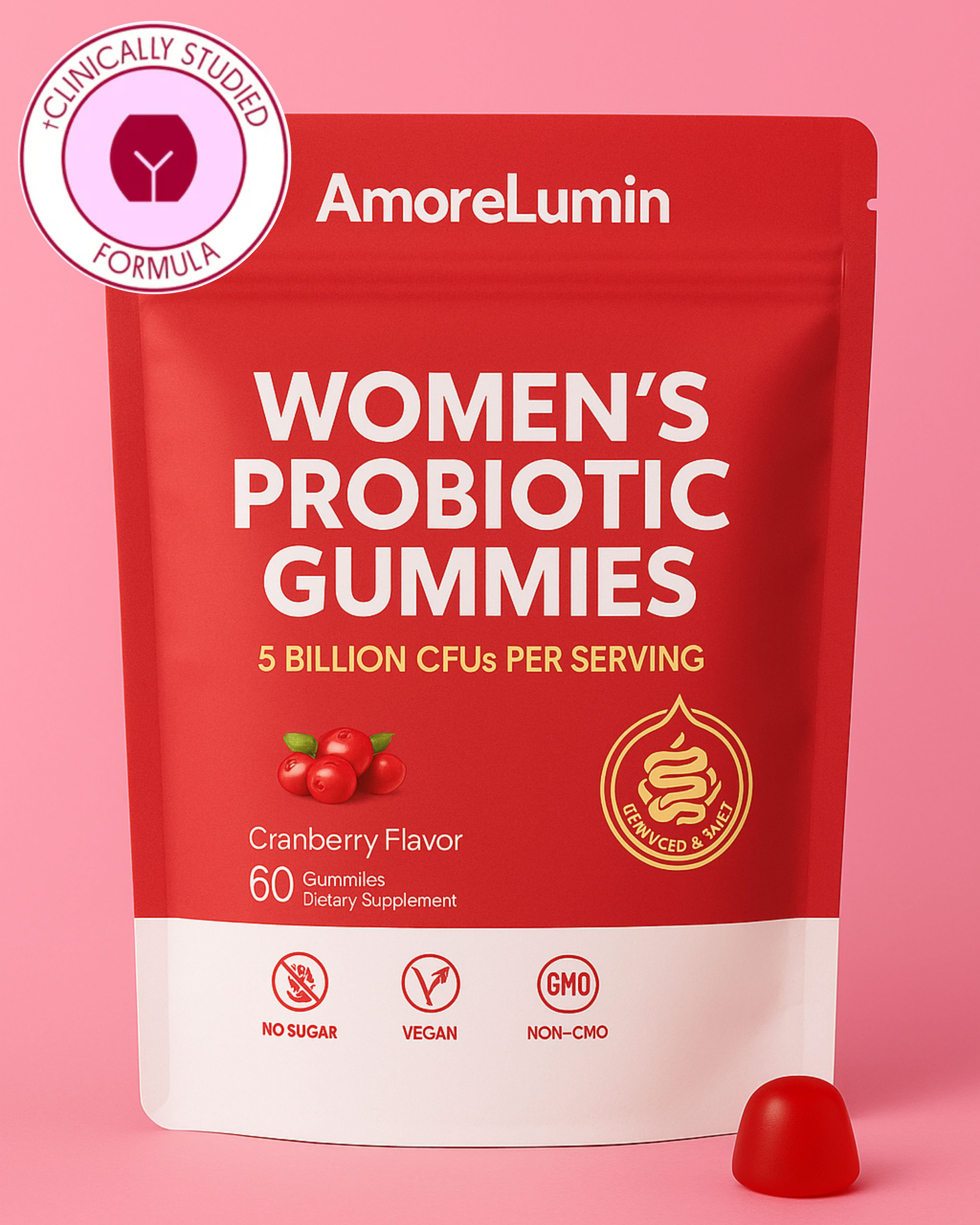 AmoreLumin® | Bloating Probiotic Gummies