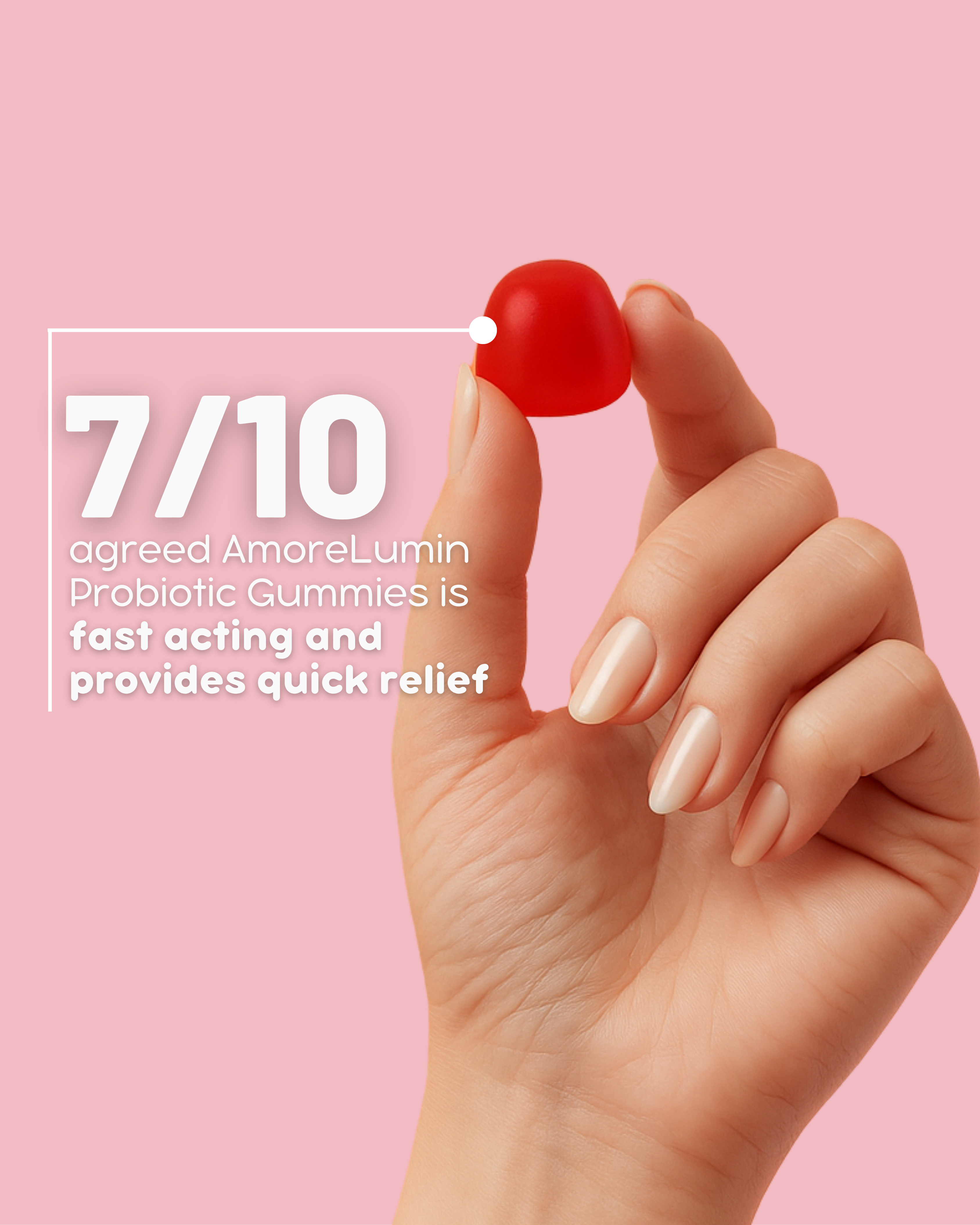 AmoreLumin® | Bloating Probiotic Gummies